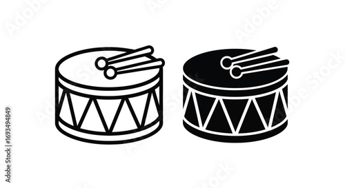 Pair of Drums Icon