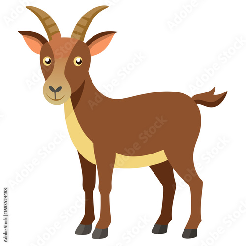 deer cartoon isolated