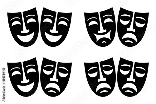 Comedy and Tragedy Masks: A Symbol of Theater and Emotion
