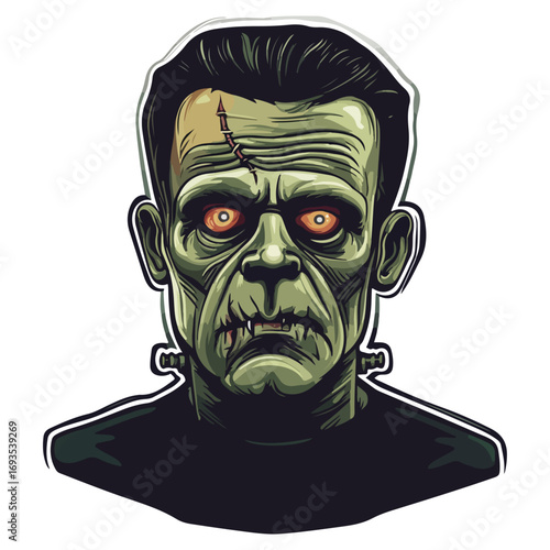 frankenstein, costume, halloween, festival, vector, transparent background, horror, evil, scary, pollution, danger, suit, icon