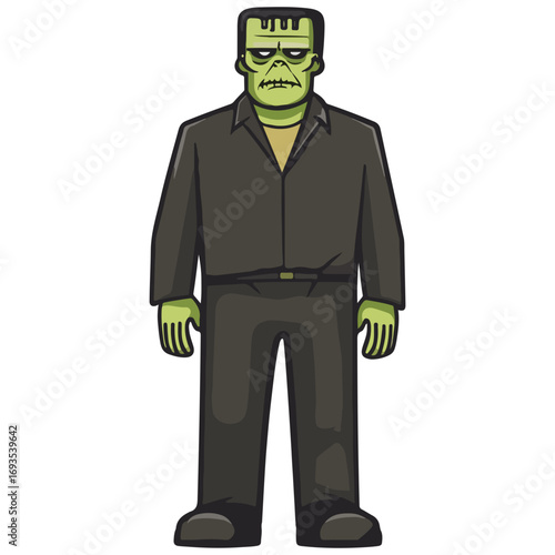 frankenstein, costume, halloween, festival, vector, transparent background, horror, evil, scary, pollution, danger, suit, icon