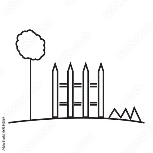 yard garden icon