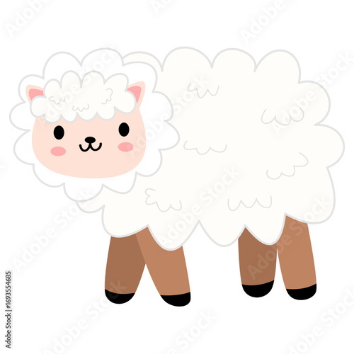funny sheep cartoon