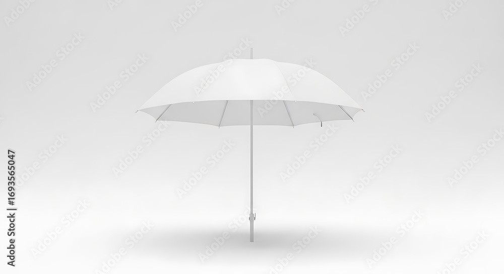 Obraz premium White Umbrella Studio Shot.