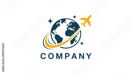 Travel Logo Design Vector 