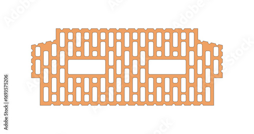 2D covering brick SVG
