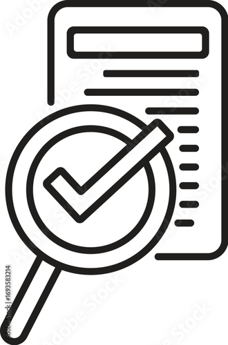 business policy search vector illustration