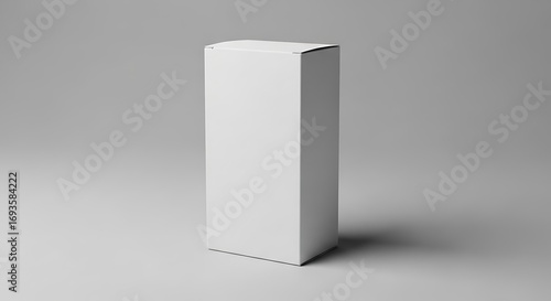 Wallpaper Mural Blank White Cardboard Box Mockup. Torontodigital.ca