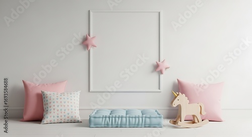 Pink and Teal Nursery Decor.