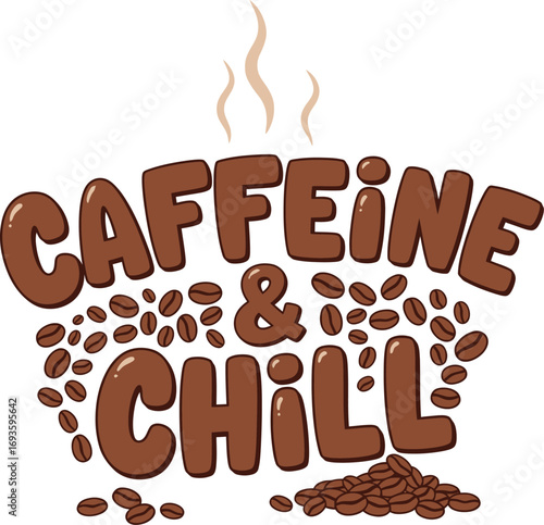 Caffeine and Chill Aromatic Coffee Beans Inviting Relaxation