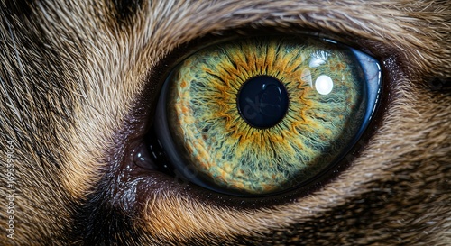 Close Up Cat Eye Macro Brown Feline Hazel Iris