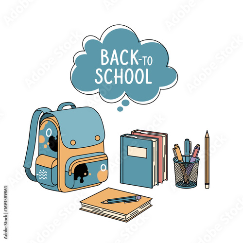 Exciting educational supplies ready for an amazing academic journey full of learning and discovery