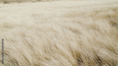 Fototapeta Naklejka Na Ścianę i Meble -  A Golden Expanse: Whispers of the Wind Through the Sun-Kissed Field of Grain