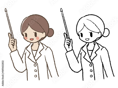 手描きの管理栄養士２