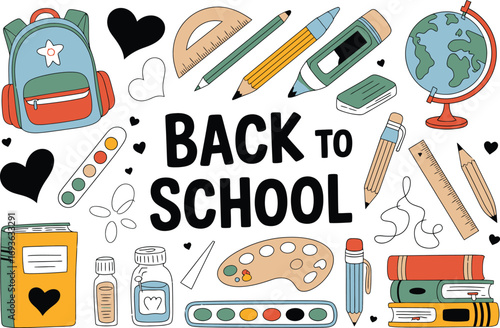 Fresh back to school supplies create an inviting learning environment for students and teachers alike