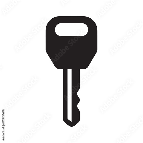 Car Key Icon Vector Illustration