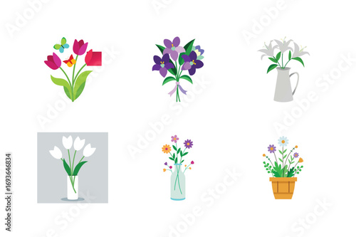 Versatile vector design with a broad spectrum of colors and classic typography for diverse creative projects