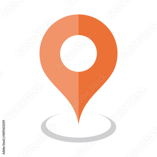 地図のマップピン