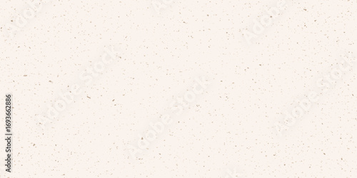 Recycled paper vector texture. Beige sustainable craft background. Seamless grainy pattern