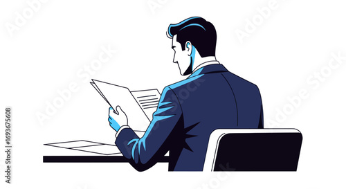 Black Silhouette of a Light Bulb with a Cogwheel Thought Bubble.