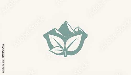 Nature Inspired Elements like leaves flowers or mountains integr