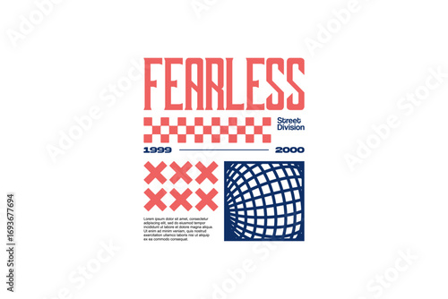 streetwear template for modern design clothing
