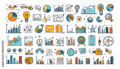 Business Strategy Infographic Elements