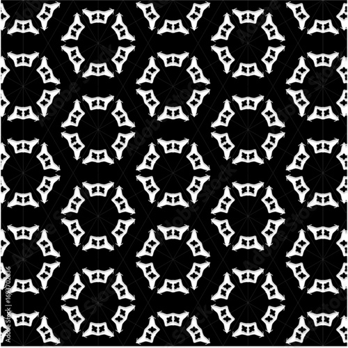Fractal Inspired Abstract Pattern Artwork Intricate Symmetry Abstract Mandala Design