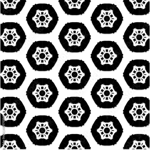 Fractal Inspired Abstract Pattern Artwork Intricate Symmetry Abstract Mandala Design
