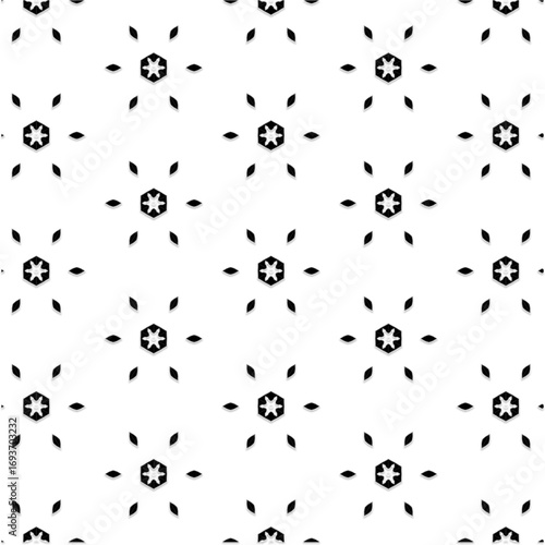 Abstract Mandala Pattern in Perspective Geometric Kaleidoscope Abstract Design Symmetrical Abstract Pattern Background
