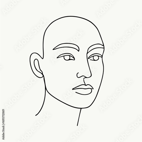 face of the person