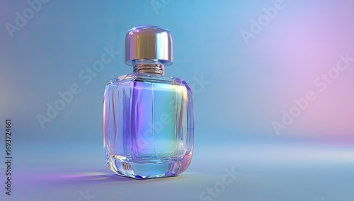 Holographic perfume bottle