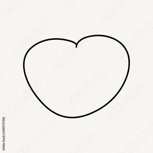 Line coloring ook for kids, shape variant different element frame