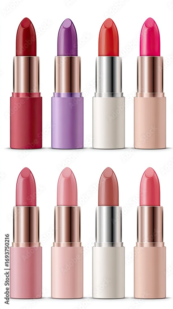 Obraz premium Assorted lipstick shades