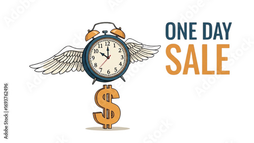 Limited Offer Countdown Vector | Clock Sale Banner, Last Minute Deal Promotion