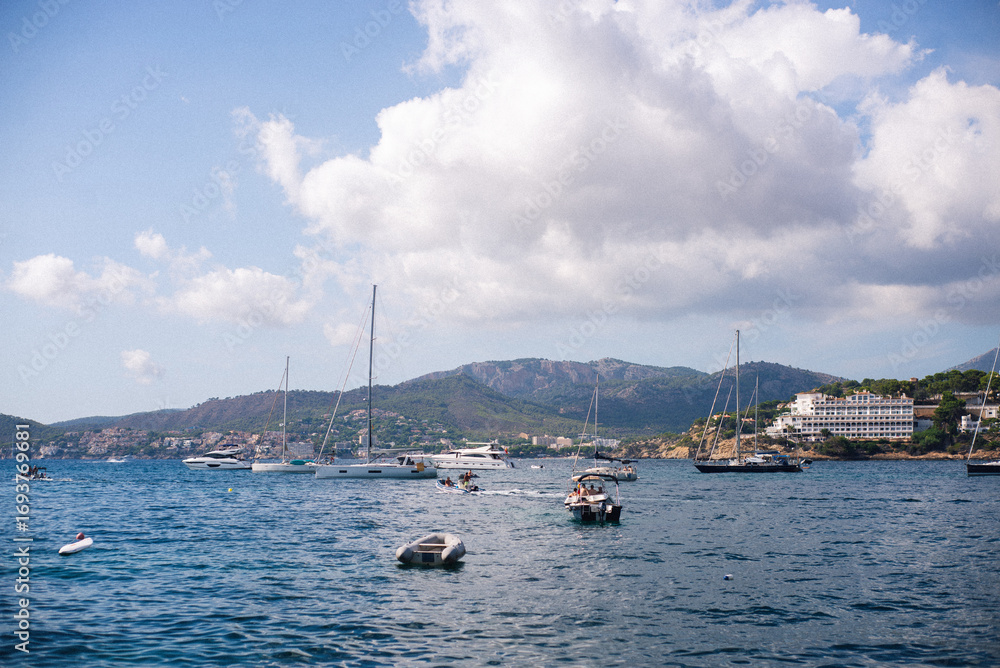 Obraz premium amazing view from the Mallorca bay