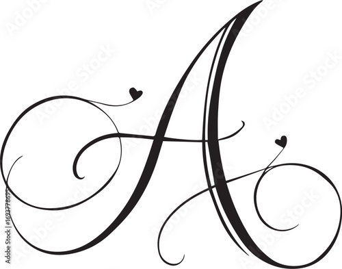 “The A That Didn’t Just Begin, It Bloomed”

“Curves of Connection: A Glyph That Whispered Love”