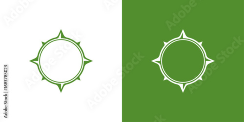 MINIMALIST LINE COMPASS
