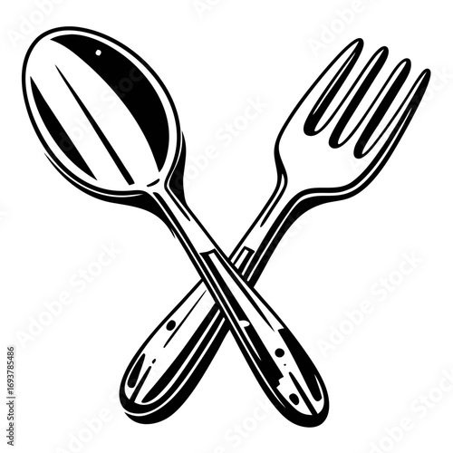 spoon and fork