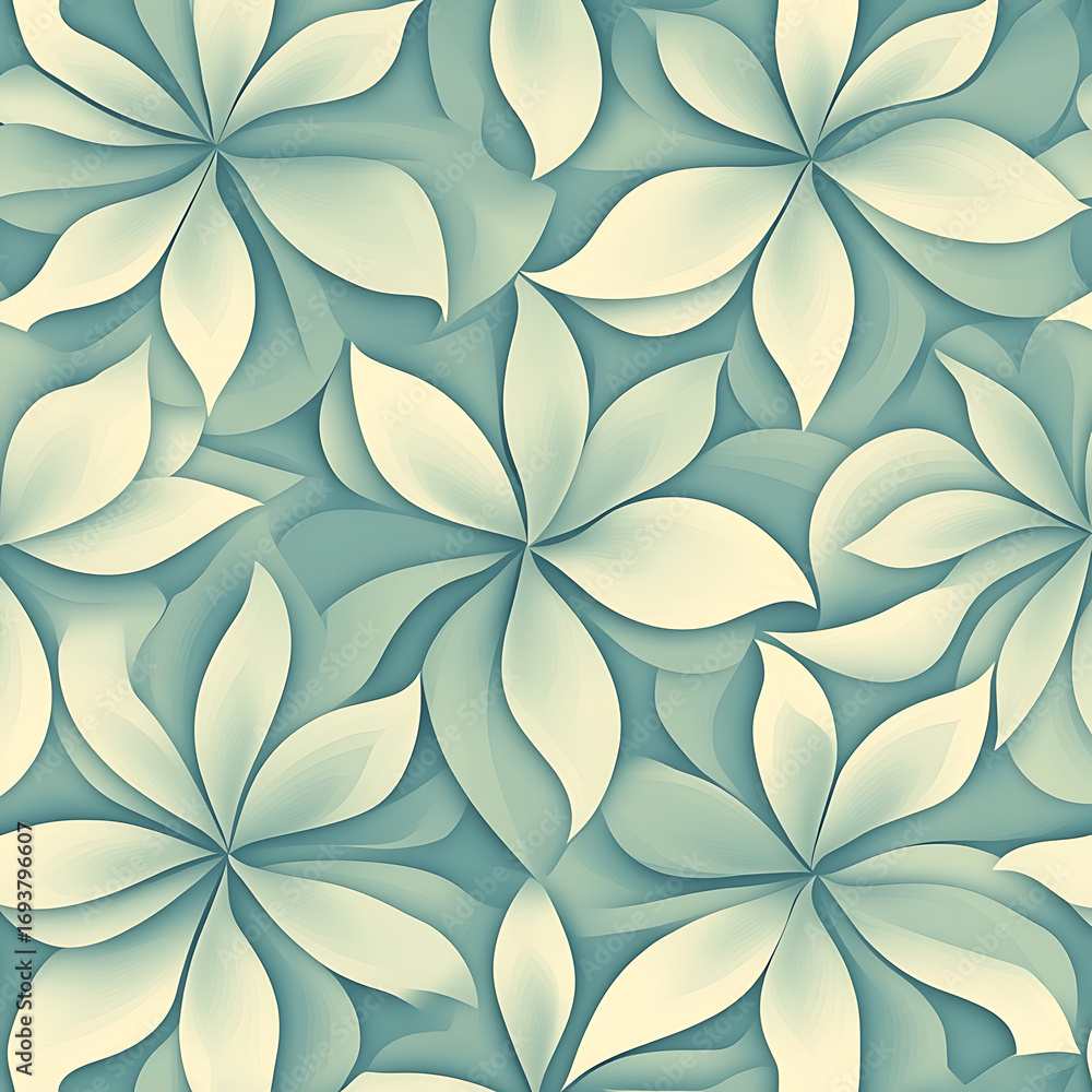 Seamless tile patterns combining cultural, modern, and botanical inspirations for commercial vector. Seamless tile patterns combining cultural, modern, and botanical inspirations for commercial vector.