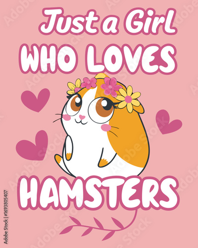 Cute Halloween Hamster Illustration Fueled by Spooks and Sweets