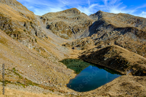 Lago di Caldaresc, Val Calanca, Grigioni Italiani, Svizzera