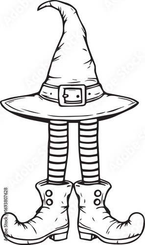 “The Hat That Didn’t Just Hide, It Hinted”

“Witch in Wit: A Spell Cast in Stripes and Swagger”