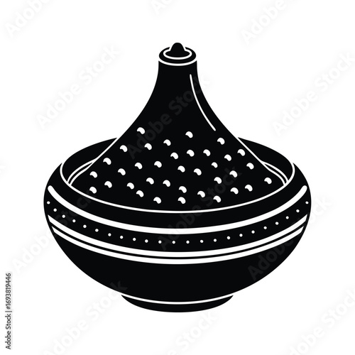 Tagine with Roasted Eggplant and Chickpeas