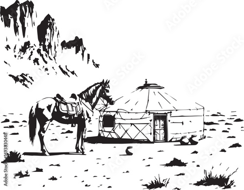 “The Shelter That Didn’t Just Stand, It Stayed”

“Hoofprints in Heritage”

“Yurtbound Silence: A Pause Between Peaks”