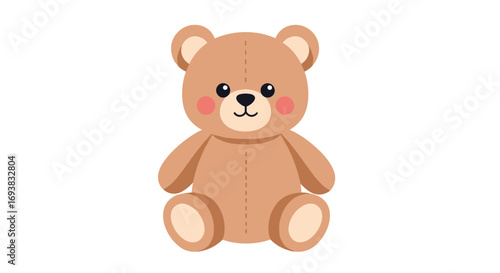 Adorable cute fluffy teddy bear plush toy for kids and adults a perfect gift for any occasion