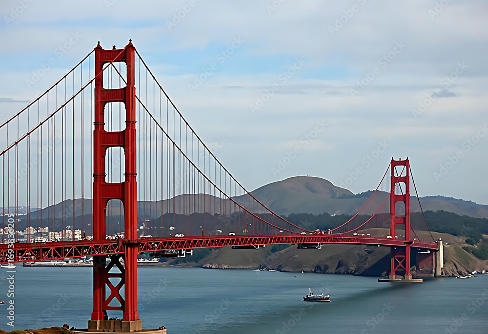 Fototapeta premium golden gate bridge san francisco
