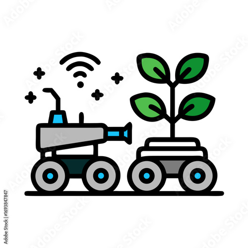 Planetary Rover with Plant Life: Exploring Green Initiatives on Other Worlds