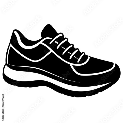 sport shoes isolated on white