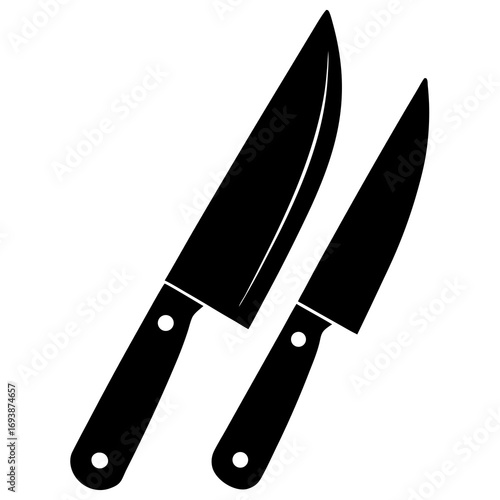 knife isolated on white background